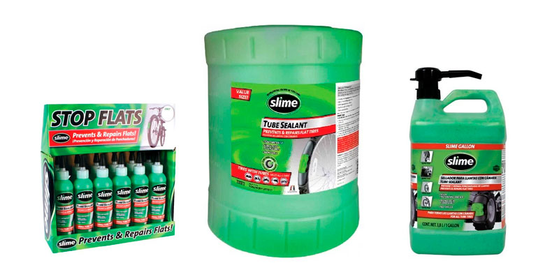 Sellador SLIME para neumáticos con cámara