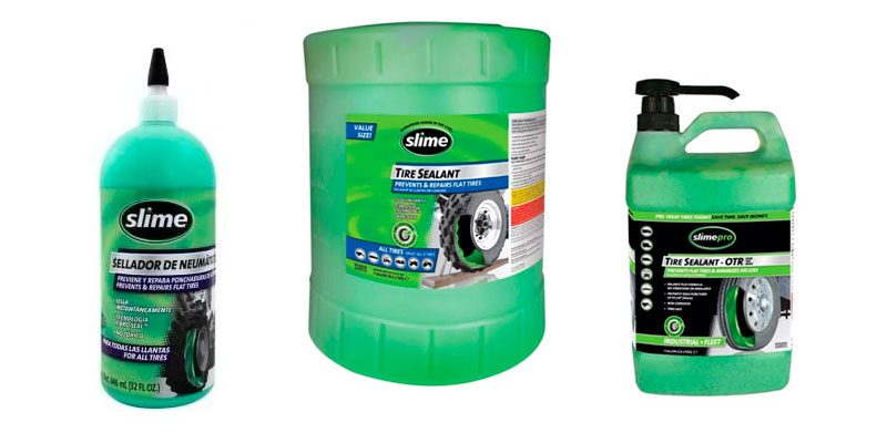 Sellador SLIME para neumáticos sin cámara